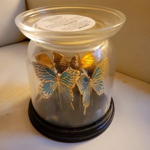 Blue butterfly 🦋 candle holder